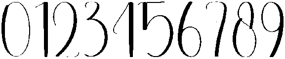Believe Regular otf (400) Font OTHER CHARS