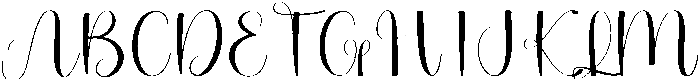 Believe Regular otf (400) Font UPPERCASE