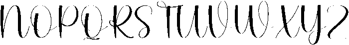 Believe Regular otf (400) Font UPPERCASE