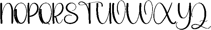Believe Regular otf (400) Font UPPERCASE