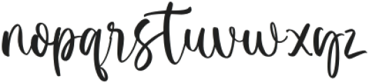 Believe Rosa Script otf (400) Font LOWERCASE