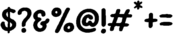 Believer otf (400) Font OTHER CHARS