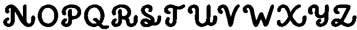 Believer otf (400) Font UPPERCASE
