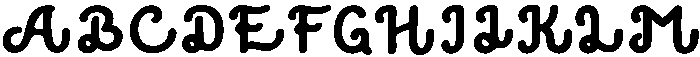 Believer otf (400) Font UPPERCASE