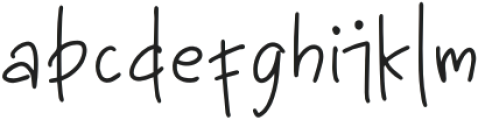 Belight Regular otf (300) Font LOWERCASE