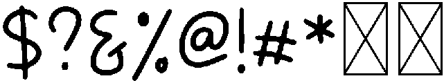 Belinda Regular otf (400) Font OTHER CHARS