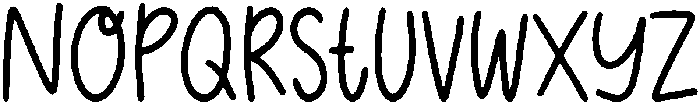 Belinda Regular otf (400) Font LOWERCASE
