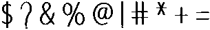 Belinda Regular otf (400) Font OTHER CHARS