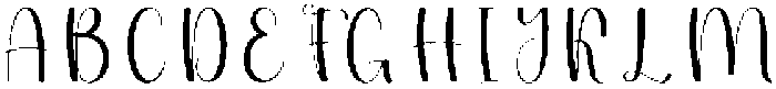 Belinda Regular otf (400) Font UPPERCASE