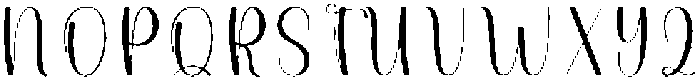 Belinda Regular otf (400) Font UPPERCASE