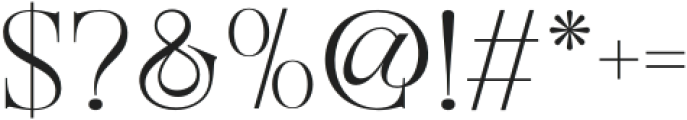 Belinda Rosalind Regular otf (400) Font OTHER CHARS