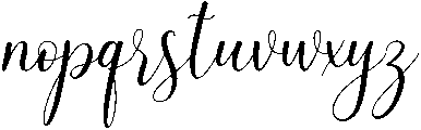 Belisha otf (400) Font LOWERCASE