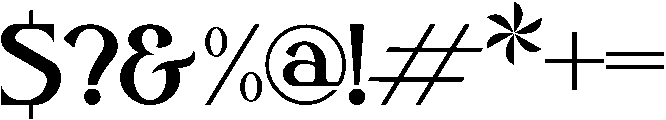 Belisha otf (400) Font OTHER CHARS