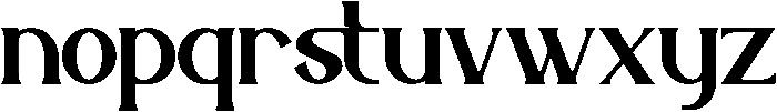 Belisha otf (400) Font LOWERCASE