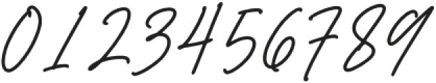 Belistaria Signature otf (400) Font OTHER CHARS