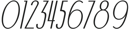 Belkon Italic otf (400) Font OTHER CHARS