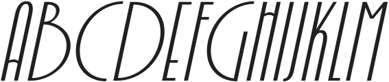 Belkon Italic otf (400) Font UPPERCASE