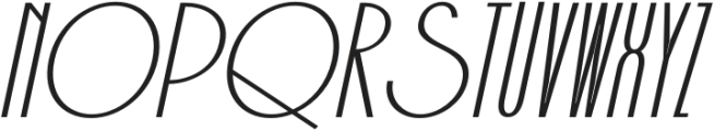 Belkon Italic otf (400) Font UPPERCASE