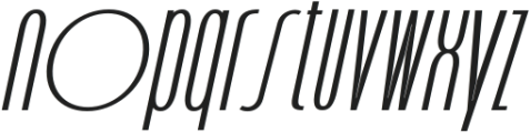 Belkon Italic otf (400) Font LOWERCASE