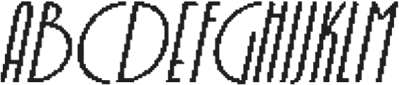 BelkonPixel-Regular otf (400) Font UPPERCASE