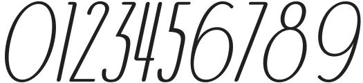 BelkonRounded-Italic otf (400) Font OTHER CHARS