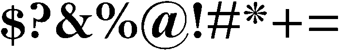 Bell MT ttf (400) Font OTHER CHARS