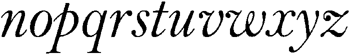 Bell MT ttf (400) Font LOWERCASE