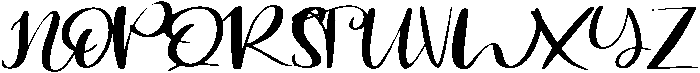 Bella Ciao otf (400) Font UPPERCASE