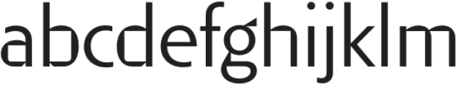 Bella Sans Light otf (300) Font LOWERCASE