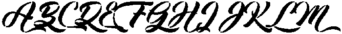 Bella Stella otf (400) Font UPPERCASE