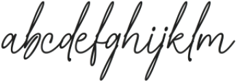 Bellagieta otf (400) Font LOWERCASE