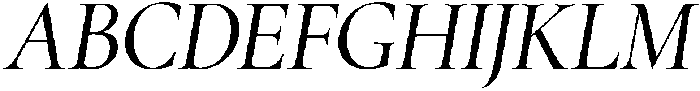 Bellagio Regular ttf (400) Font UPPERCASE