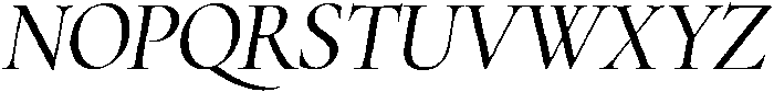 Bellagio Regular ttf (400) Font UPPERCASE