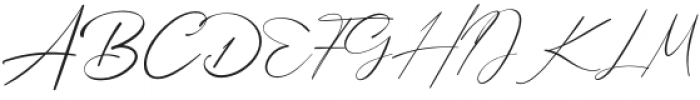 Bellamy Signature otf (400) Font UPPERCASE