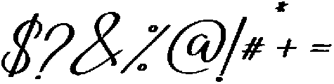 Bellaria Bold Italic Bold Italic otf (700) Font OTHER CHARS