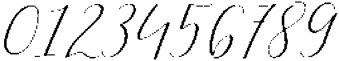 Bellaria Italic otf (400) Font OTHER CHARS
