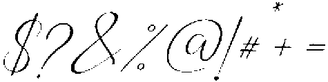 Bellaria Italic otf (400) Font OTHER CHARS