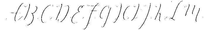 Bellaria Italic otf (400) Font UPPERCASE