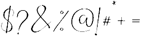 Bellaria otf (400) Font OTHER CHARS