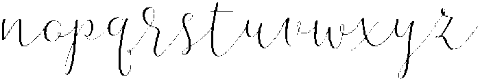 Bellaria otf (400) Font LOWERCASE