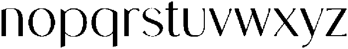 Bellarose otf (400) Font LOWERCASE