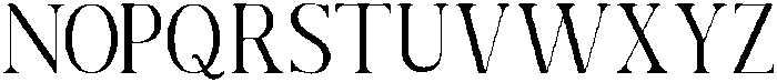Bellarune Regular otf (400) Font UPPERCASE