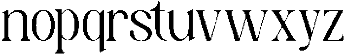 Bellarune Regular otf (400) Font LOWERCASE