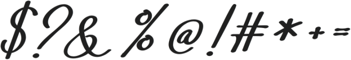 Bellavenita Bold Italic otf (700) Font OTHER CHARS