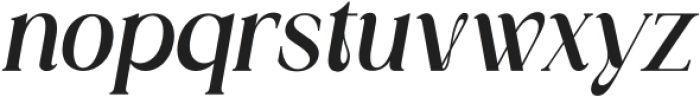 Bellavie Italic otf (400) Font LOWERCASE