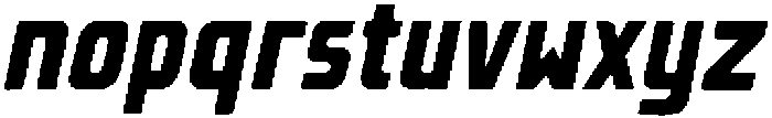 Bellavina Bold Italic otf (700) Font LOWERCASE