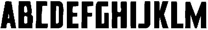 Bellavina Bold otf (700) Font UPPERCASE