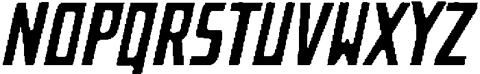 Bellavina Italic otf (400) Font UPPERCASE