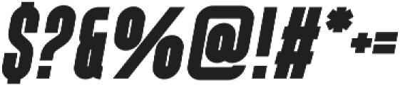 Belleau Bold Italic otf (700) Font OTHER CHARS