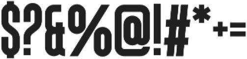 Belleau Regular otf (400) Font OTHER CHARS